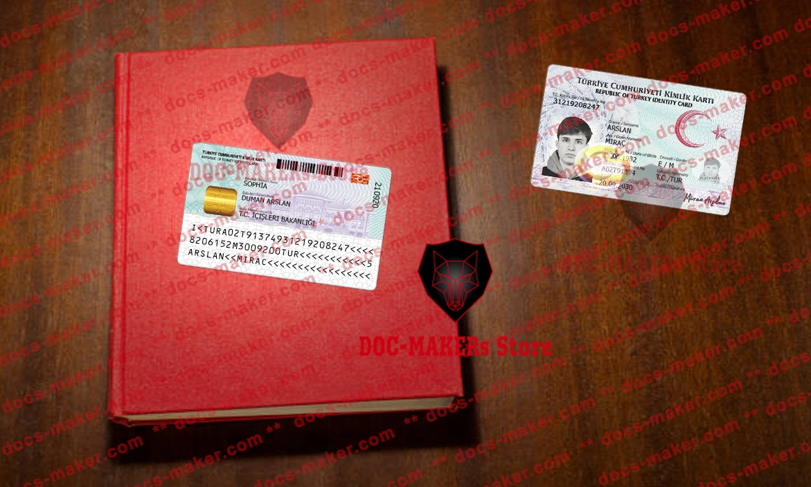 Turkey ID Card – V2 – PSD Template
